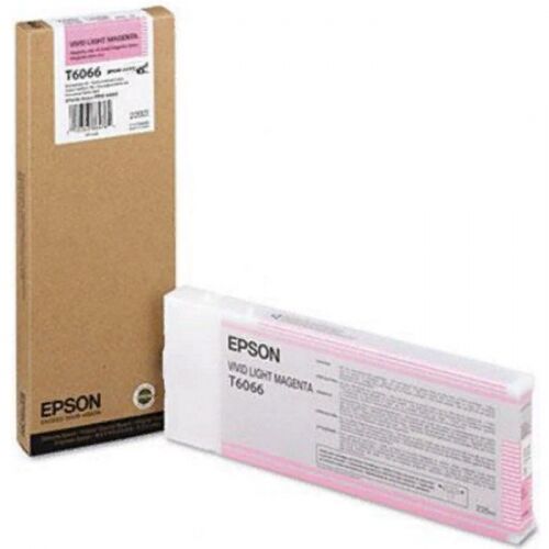 Картридж EPSON T6066, светло-пурпурный, 220 мл., для Stylus Pro 4880 (C13T606600)