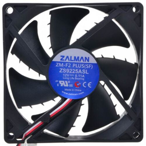 Вентилятор для корпуса ZM-F2 Plus (SF) retail, 92мм, 77г, 1500 об/мин, шум 20-23 Дб, подшипник износостойкий, 50000ч, 12В