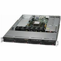 Серверная платформа SuperMicro SYS-5018R-WR/ 1x LGA2011-3/ 8x DIMM/ noHDD (up 4LFF)/ iC612/ 2x GbE/ 2x 500W (up 2) (SYS-5018R-WR)
