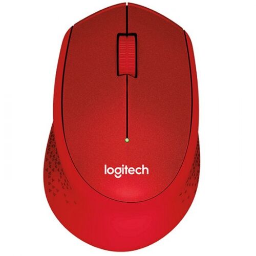 Мышь Logitech M330 Silent Plus, Wirelees, USB, Red (910-004911)