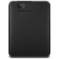 Внешний жёсткий диск HDD 5TB Western Digital Elements Portable 2.5" 5400rpm USB 3.0 (WDBU6Y0050BBK-WESN)