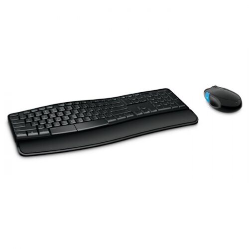 Клавиатура и мышь Microsoft Desktop Sculpt Comfort Desktop , USB, Wireless, Black  (L3V-00017) фото 4