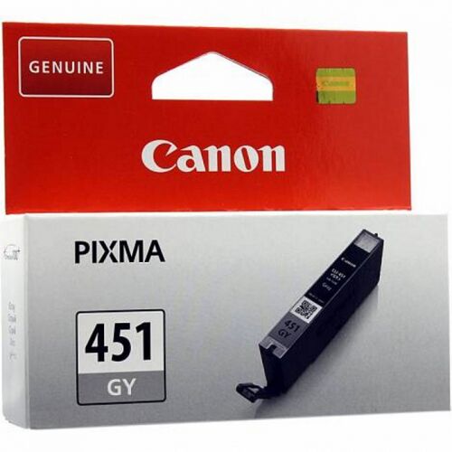 Картридж CANON CLI-451 GY, серый, 2700 страниц, для MG6340 (6527B001)