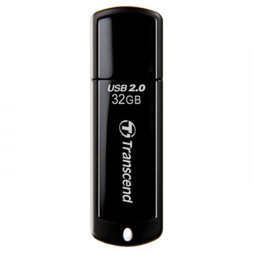 Флеш-накопитель 32GB Transcend JetFlash 350, USB 2.0, Black (TS32GJF350)