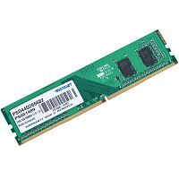 Модуль памяти Patriot DDR4 4GB DIMM PC-21300 2666MHz CL19 1.2V RTL (PSD44G266682)