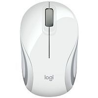 Эскиз Мышь беспроводная Logitech Mouse M187 Mini белая (910-002735)