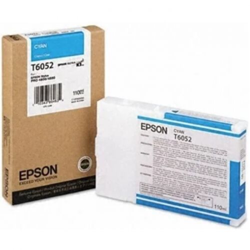 Картридж EPSON T6052 голубой 110 мл для Stylus Pro 4880 (C13T605200)