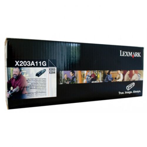 Картридж Lexmark X203A11G черный 2500 стр. (X203A11G) фото 2
