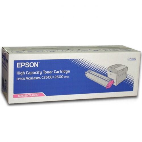 Тонер-картридж EPSON пурпурный 5000 страниц для AcuLaser C2600 (C13S050227)