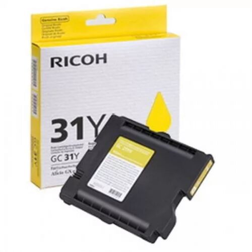 Картридж Ricoh GC 31Y желтый 1920 страниц для Aficio GX e2600/ GX e3300N/ GX e3350N/ GX e5550N (405691)