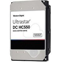 Жесткий диск Western Digital Ultrastar DC HC550 HDD 16TB 3.5" 7200rpm 512MB SATA 512E Helium (WUH721816ALE6L4 (0F38462))