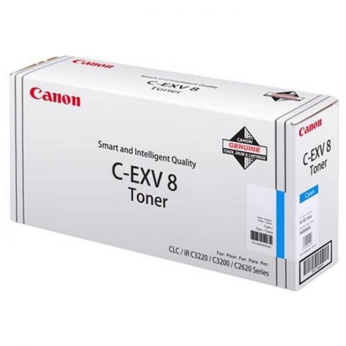 Тонер Картридж Canon C-EXV8C, голубой, 25000 страниц, для iRC 3200/CLC-3200/3220/2620 (7628A002 )