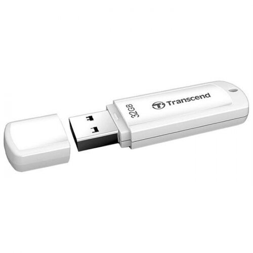 Флеш-накопитель Transcend 32GB JetFlash 370 USB 2.0 White (TS32GJF370) фото 2