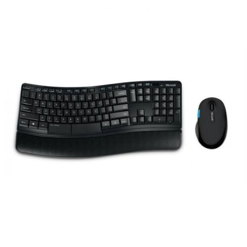 Клавиатура и мышь Microsoft Desktop Sculpt Comfort Desktop , USB, Wireless, Black  (L3V-00017)