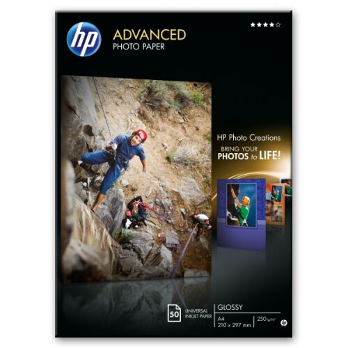 Бумага HP Advanced Glossy Photo Paper-50 sht/A4/210 x 297 mm (Q8698A)