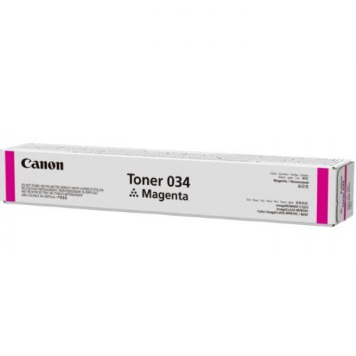 Тонер Canon 034M пурпурный туба 7300 страниц для копира iR-C1225, MF-810, 820 (9452B001)