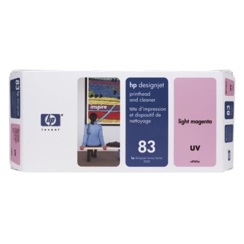 Набор печатающая головка HP 83, светло-пурпурная Light Magenta UV Printhead and Printhead Cleaner (C4965A)
