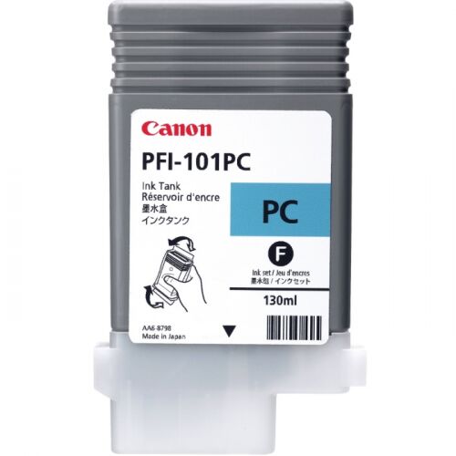 Картридж струйный Canon PFI-101PС фото голубой 130 мл для imagePROGRAF-iPF5000, iPF5100, iPF6000, iPF6100, iPF6200 (0887B001)