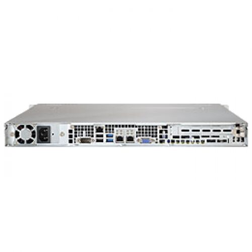 Серверная платформа Supermicro SuperServer 6018R-MT/ noCPU (x2 E5-2600 v3/ v4)/ noRAM (x8)/ C612 RAID/ noHDD (up 4 LFF)/ 2x GbE/ 1x 480W Platinum (up 2)/ Backplane 4x SATA/SAS (SYS-6018R-MT) фото 2