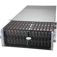 Серверная платформа Supermicro Storage SuperServer 4U 640SP-E1CR60, 2x Xeon Silver 4314/ 16x64GB/ 15x16TB ST16000NM004J/ 2x10Gb/ 60x 3.5" hot-swap SATA3/SAS3/AOC-S3916L-H16IR/ 2x2000W (SSG-640SP-E1CR60*)
