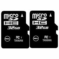 Эскиз Комплект карт памяти Dell microSDHC/ SDXC 2x 32 Гб (385-BBKK-2PCS-T)