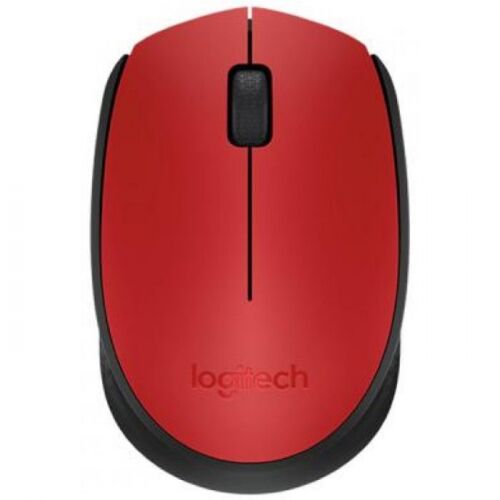 Беспроводная мышь Logitech M171 красная [910-004641]