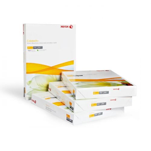 Бумага XEROX Colotech Plus без покрытия 170CIE A3 420x297мм 280 г/м² 250 листов 4шт (003R98980)
