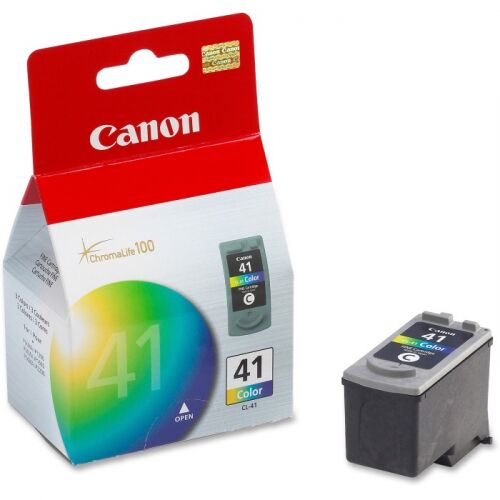 Картридж струйный Canon CL-41, многоцветный, 312 страниц, для MP450/150/170/iP6220D/6210D/2200/1600 (0617B025)