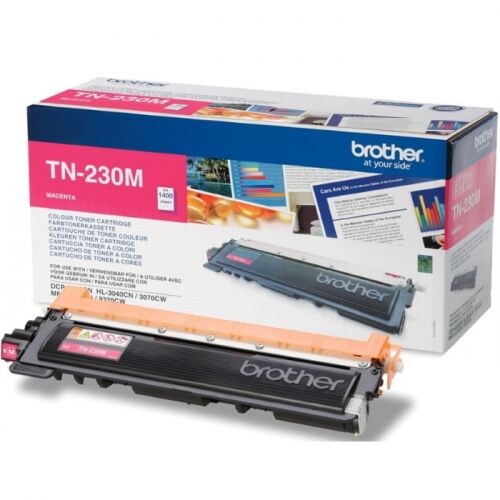 Картридж Brother TN-230M пурпурный 1400 страниц для HL3040/DCP9010CN/MFC9120CN (TN230M)