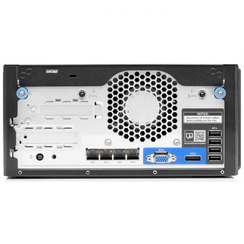Сервер HPE ProLiant MicroServer Gen10 Plus/ Xeon E-2224 UMT/ 16GB/ noHDD (up 4LFF)/ noODD/ S100i/ iLOStd/ 4x 1GbE/ 1x 180W (NHP) (P16006-421) фото 4