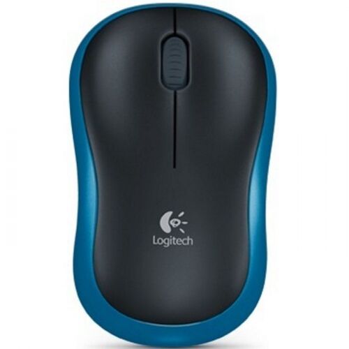 Мышь Logitech M185, Wireless, USB, Blue [910-002239]