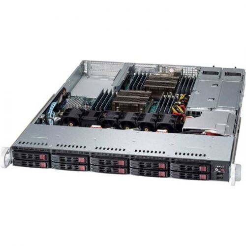 Серверная платформа SuperMicro SYS-1028R-WTRT/ noCPU (2x 2011v3)/ noRAM (x16)/ noHDD (up 10SFF)/ 2x 1GbE/ 2x 700W (up 2) (SYS-1028R-WTRT) фото 2