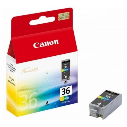 Картридж CANON CLI-36, цветной 249 страниц, для PIXMA mini260 (1511B001)