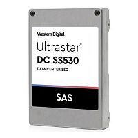 Твердотельный накопитель Western Digital DC SS530 SSD 2.5" SAS 12GB/s 1.6TB TLC 2150/2120MB/s 440K/320K IOPS 10 DWPD MTBF 2.5M 15mm (0P40349)