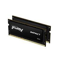 Модуль памяти Kingston FURY Impact DDR3L 16GB (2x8GB) 1600MHz CL9 SODIMM 1.35V (KF316LS9IBK2/16)