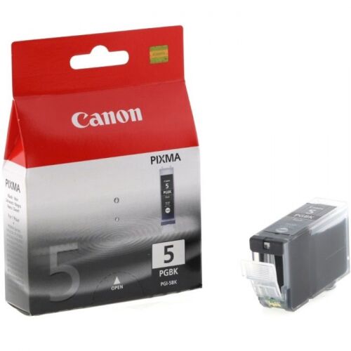 Картридж струйный Canon PGI-5BK, черный, 360 стр., для PIXMA IP4200/5200/5300 (0628B024)