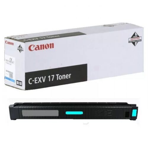 Тонер-картридж Canon C-EXV 17 C голубой 30000 страниц для iR-C4080, C4580, C5180, C5185 (0261B002)