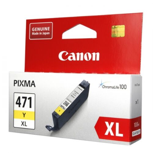 Картридж CANON CLI-451XL Y, желтый, 665 страниц, для MG6340, MG5440, IP7240 (6475B001)