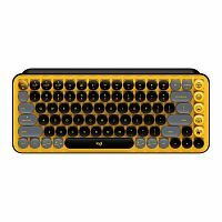 Эскиз Клавиатура Logitech Wireless POP Keys Blast Yellow Bluetooth (920-010716)