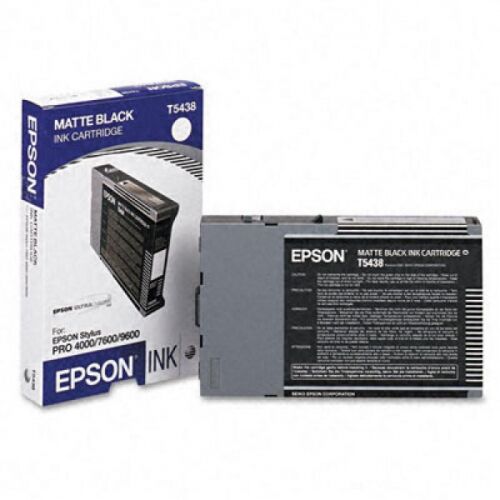 Картридж струйный EPSON T5438, черный матовый, 110 мл., для Stylus Pro 7600/9600 (C13T543800)