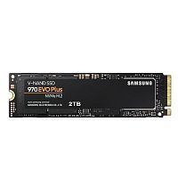 Твердотельный накопитель Samsung 970 EVO plus SSD M.2 2TB PCI-E NVMe R3500/W3300MB/s (MZ-V7S2T0BW analog MZ-V7E2T0BW)