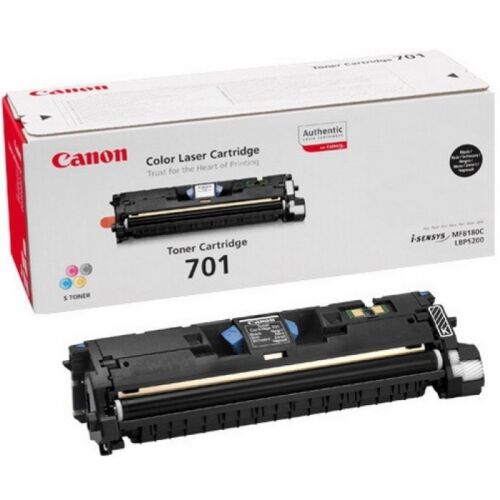 Тонер-картридж Canon 701BK черный 5000 страниц для LBP-5200, MF-8180 (9287A003)