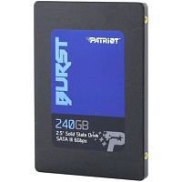 Твердотельный накопитель SSD 240GB Patriot Burst Elite 2.5" SATA-III 3D TLC (PBE240GS25SSDR)