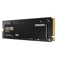 Твердотельный накопитель SSD 500GB Samsung 980, M.2, PCI-E NVMe, MLC, R3100/W2600MB/s (MZ-V8V500BW)