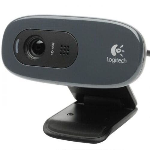 Веб-камера Logitech HD Pro C270, 3MP, 1280x720, USB, Grey (960-000636/960-001063)