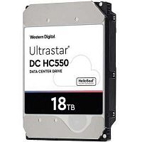 Жесткий диск Western Digital Ultrastar DC HC550 HDD 18TB 3.5" 7200rpm 512MB SATA 512E Helium (WUH721818ALE6L4 (0F38459))