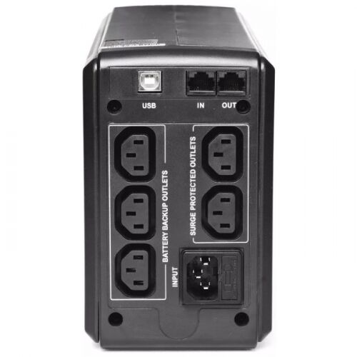 Источник бесперебойного питания Powercom SPT-500 Smart King PRO+, 500VA/350W, 5 x IEC320 С13, Black фото 2