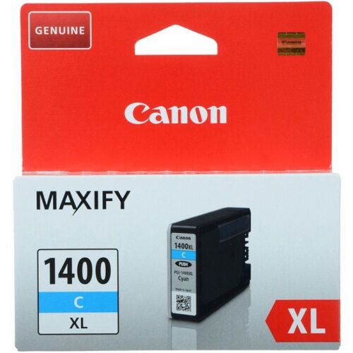Картридж CANON PGI-1400XL C, голубой, 1020 страниц, для MAXIFY МВ2040/МВ2340 (9202B001)