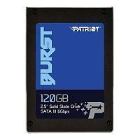 Твердотельный накопитель SSD 120GB Patriot Burst Elite 2.5" SATA-III 3D TLC (PBE120GS25SSDR)