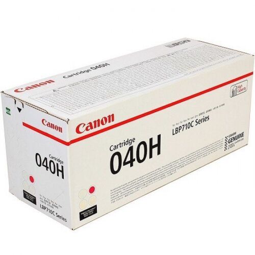 Картридж CANON 040 HM, пурпурный, 10000 страниц, для i-SENSYS LBP712Cx, LBP710Cх (0457C001)